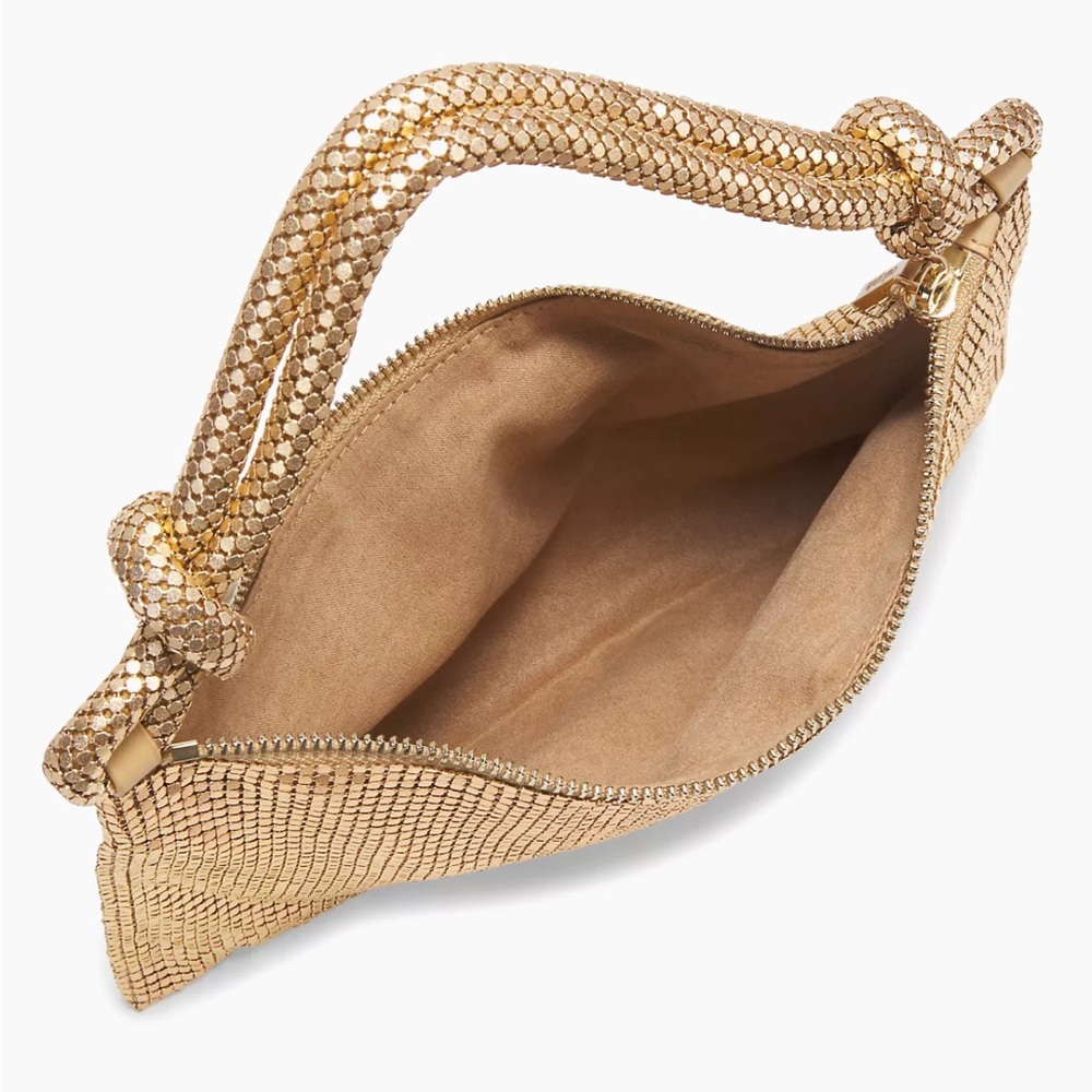 cult gaia Gold Mesh Shoulder Bag - Picture 2 of 5